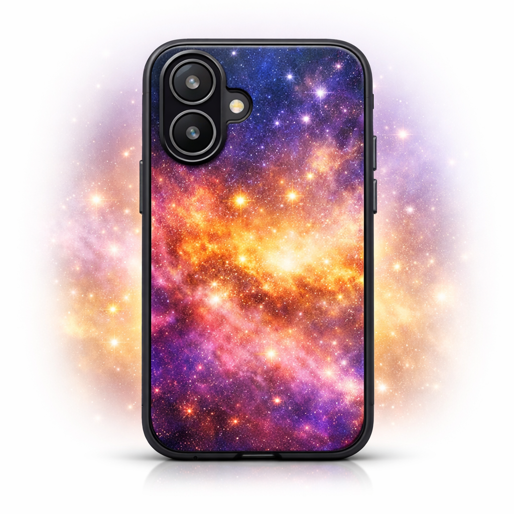Magnetic iPhone Case, Galaxy Design