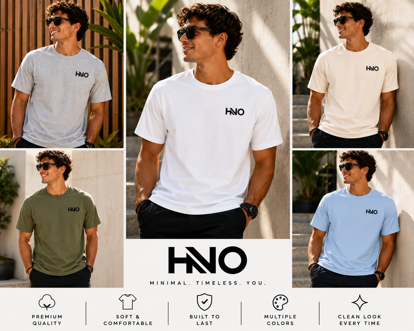 Classic Minimalist T-Shirt, Minimalist Logo Tee, Premium Cotton Unisex Fit